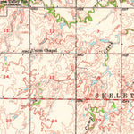 United States Geological Survey Hennessey, OK (1956, 62500-Scale) digital map