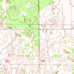 United States Geological Survey Hennessey, OK (1982, 24000-Scale) digital map