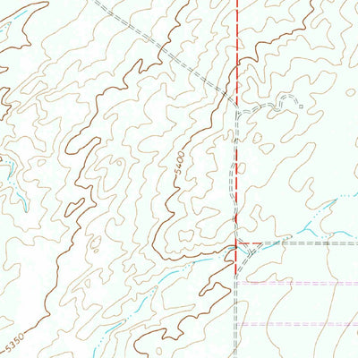 United States Geological Survey Hennessy Buttes, AZ (1972, 24000-Scale) digital map