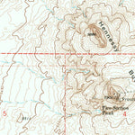 United States Geological Survey Hennessy Buttes, AZ (1972, 24000-Scale) digital map