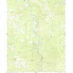 United States Geological Survey Hennessy Peak, CA (1979, 24000-Scale) digital map