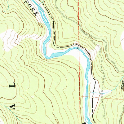 United States Geological Survey Hennessy Peak, CA (1979, 24000-Scale) digital map