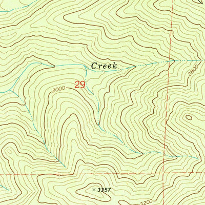 United States Geological Survey Hennessy Peak, CA (1979, 24000-Scale) digital map