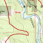 United States Geological Survey Hennessy Peak, CA (1997, 24000-Scale) digital map