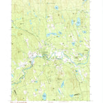 United States Geological Survey Henniker, NH (1987, 24000-Scale) digital map