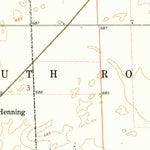 United States Geological Survey Henning, IL (1964, 24000-Scale) digital map