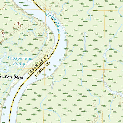 United States Geological Survey Henrico SW, AR (2020, 24000-Scale) digital map