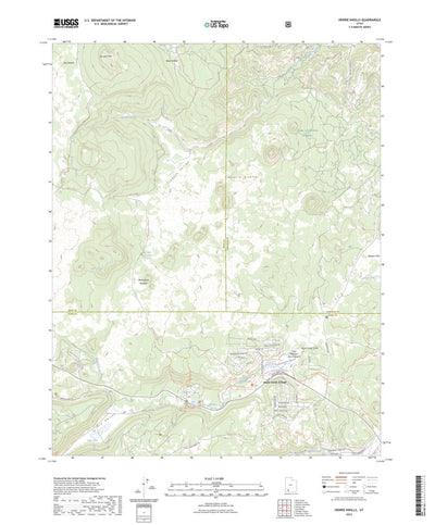 United States Geological Survey Henrie Knolls, UT (2023, 24000-Scale) digital map