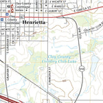 United States Geological Survey Henrietta, TX (2022, 24000-Scale) digital map