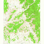 United States Geological Survey Henrieville, UT (1964, 24000-Scale) digital map