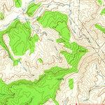 United States Geological Survey Henrieville, UT (1964, 24000-Scale) digital map