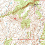 United States Geological Survey Henry Creek, MT (1963, 24000-Scale) digital map