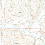 United States Geological Survey Henry Draw, WY (1966, 24000-Scale) digital map