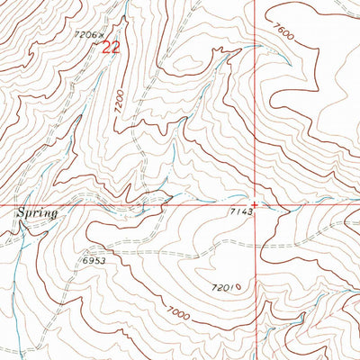 United States Geological Survey Henry Gulch, MT (1968, 24000-Scale) digital map