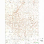 United States Geological Survey Henry Gulch, OR (1988, 24000-Scale) digital map