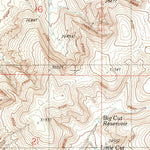 United States Geological Survey Henry Gulch, OR (1988, 24000-Scale) digital map