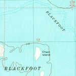 United States Geological Survey Henry, ID (1981, 24000-Scale) digital map