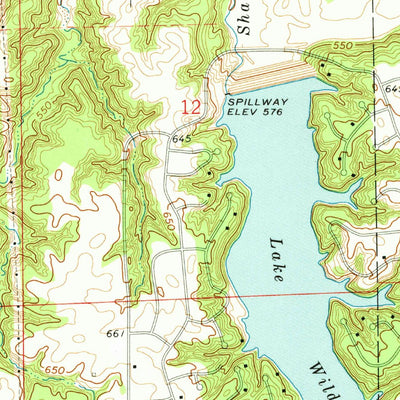 United States Geological Survey Henry, IL (1972, 24000-Scale) digital map