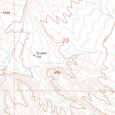 United States Geological Survey Henry, NV (1968, 24000-Scale) digital map
