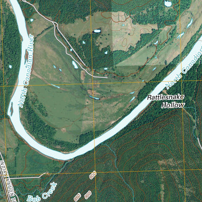 United States Geological Survey Henryetta SW, OK (2010, 24000-Scale) digital map