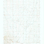 United States Geological Survey Henrys Well, NV (1987, 24000-Scale) digital map