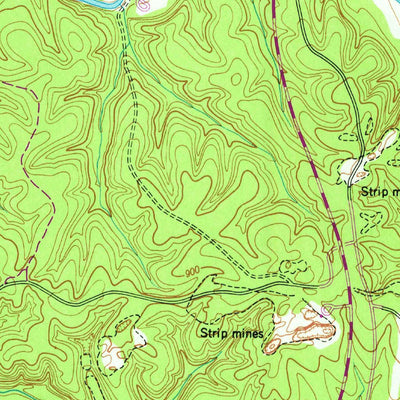 United States Geological Survey Henryville, TN (1951, 24000-Scale) digital map