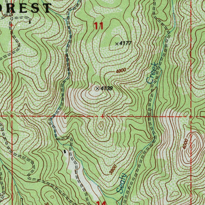United States Geological Survey Hensley Butte, OR (1992, 24000-Scale) digital map