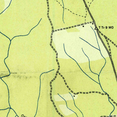 United States Geological Survey Henson Gap, TN (1936, 24000-Scale) digital map