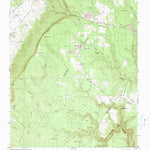 United States Geological Survey Henson Gap, TN (1946, 24000-Scale) digital map