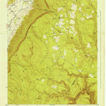 United States Geological Survey Henson Gap, TN (1947, 24000-Scale) digital map