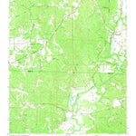 United States Geological Survey Henson Springs, AL (1967, 24000-Scale) digital map