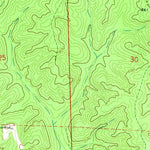 United States Geological Survey Henson Springs, AL (1967, 24000-Scale) digital map