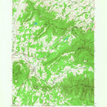United States Geological Survey Hensonville, NY (1945, 24000-Scale) digital map