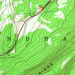 United States Geological Survey Hensonville, NY (1945, 24000-Scale) digital map