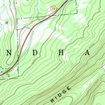 United States Geological Survey Hensonville, NY (1980, 24000-Scale) digital map