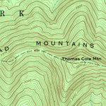 United States Geological Survey Hensonville, NY (1980, 24000-Scale) digital map