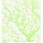 United States Geological Survey Hentown, GA (1973, 24000-Scale) digital map