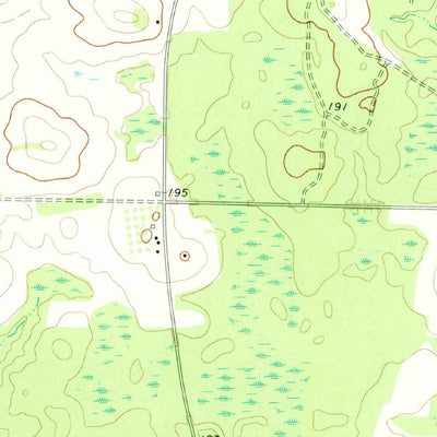 United States Geological Survey Hentown, GA (1973, 24000-Scale) digital map