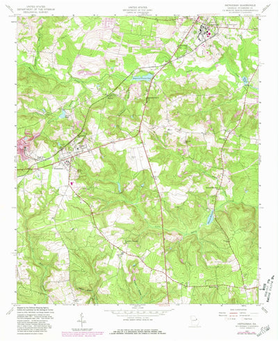 United States Geological Survey Hephzibah, GA (1957, 24000-Scale) digital map