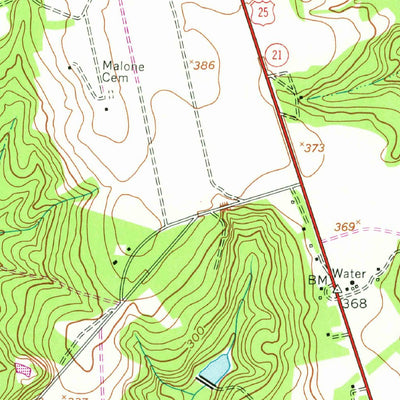 United States Geological Survey Hephzibah, GA (1957, 24000-Scale) digital map