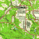 United States Geological Survey Hephzibah, GA (1957, 62500-Scale) digital map
