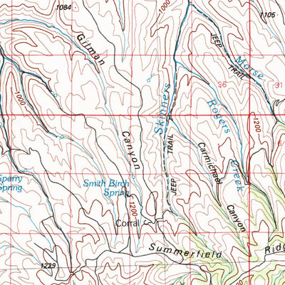 United States Geological Survey Heppner, OR (1981, 100000-Scale) digital map