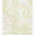 United States Geological Survey Hepsedam Peak, CA (1969, 24000-Scale) digital map