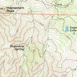 United States Geological Survey Hepsedam Peak, CA (1969, 24000-Scale) digital map
