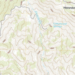 United States Geological Survey Hepsedam Peak, CA (2021, 24000-Scale) digital map