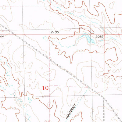 United States Geological Survey Herbert Creek, SD (1981, 24000-Scale) digital map