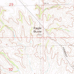 United States Geological Survey Herbert Creek, SD (1981, 24000-Scale) digital map
