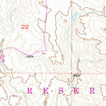 United States Geological Survey Herbert Creek SE, SD (1956, 24000-Scale) digital map