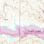 United States Geological Survey Herbert Creek SE, SD (1956, 24000-Scale) digital map