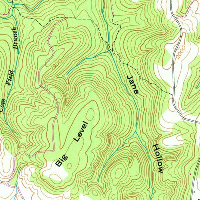 United States Geological Survey Herbert Domain, TN (1956, 24000-Scale) digital map